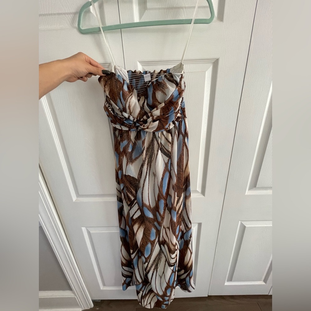 Jessica Simpson maternity sleeveless dress